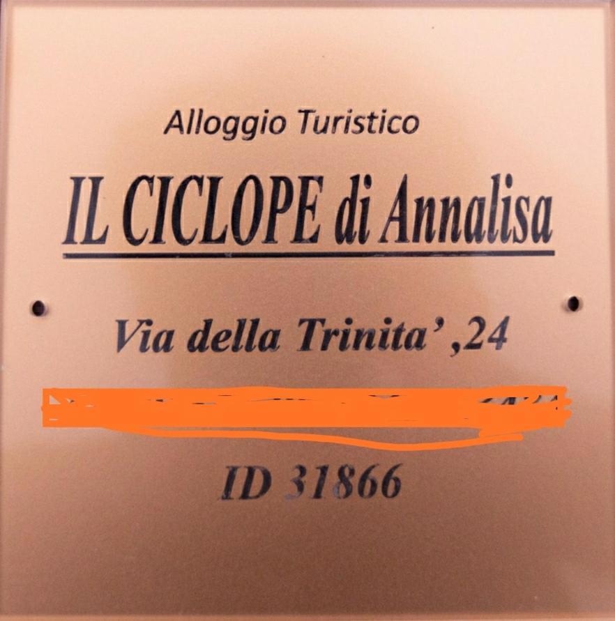 شقة Il Ciclope Di Annalisa Alatri المظهر الخارجي الصورة